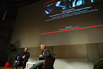 Roland Emmerich and Tommi Lechner at fmx/07 (Photo by Reiner Pfisterer)