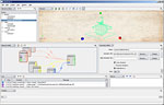 Screenshot of aQtree (07/28/2008), an application using the Node Framework